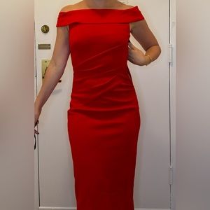 Karen Millen Pencil Dress off sholder